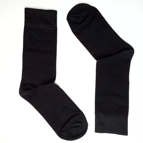 Jet Black - Premium Combed Cotton - Sock Essentials