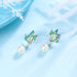 Wonderland Earrings - Rhodium Plated - Handcrafted - Modern Design - Free Box Packaging