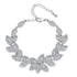 Shimmering Leaves Bracelet - AAA Cubic Zirconia - Free Box Packaging - Free Carry Bag