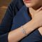 Shimmering Leaves Bracelet - AAA Cubic Zirconia - Free Box Packaging - Free Carry Bag