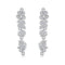 Luxury Party Earrings - White Gold Plated - AAA Cubic Zirconia - Free Box Packaging!