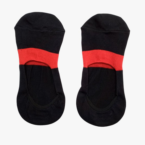 Midnight Heat - No Show Socks - Loafer Socks - Invisible Socks - Combed Cotton