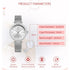 Naviforce Charm - Women's Watch - Sparkling Silver - Adjustable Steel Strap! - 1 Year Warranty! - Water Resistant!