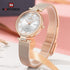 Naviforce Charm - Women's Watch - Sparkling Rose Gold & White - Adjustable Steel Strap! - 1 Year Warranty! - Water Resistant!