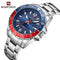 Naviforce Tribute - Men's Watch - Red & Blue - Water Resistant! - 1 Year Warranty!