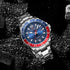 Naviforce Tribute - Men's Watch - Red & Blue - Water Resistant! - 1 Year Warranty!