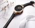 Women's Classic Flower Leather (Black)