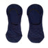 Navy Blue - No Show Socks - Loafer Socks - Invisible Socks - Combed Cotton