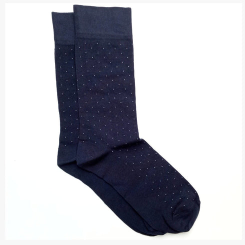 Midnight Dots - Premium Combed Cotton - Sock Essentials