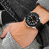 Naviforce Eclipse - Men's Watch - Classic Silver & Black - Genuine Leather! - 1 Year Warranty! - Free Box Packaging! Hot Seller!