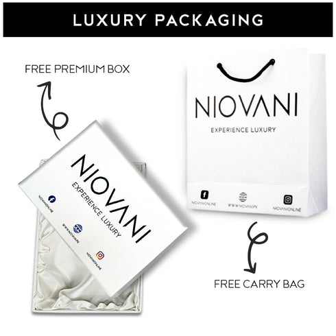 Man Bundle - Niovani Iconic Watch & Wallet - Free Box Packaging!