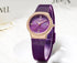 Women's Classic Violet Steel with Crystals - Limited Edition! - 1 Year Warranty