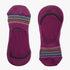 Deep Purple - No Show Socks - Loafer Socks - Invisible Socks - Combed Cotton