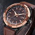 Naviforce Eclipse - Men's Watch - Classic Brown - Genuine Leather! - 1 Year Warranty! - Free Box Packaging! Hot Seller!