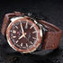 Naviforce Eclipse - Men's Watch - Classic Brown - Genuine Leather! - 1 Year Warranty! - Free Box Packaging! Hot Seller!