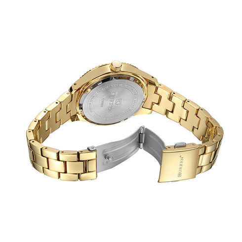 Curren Showstopper - Women's Watch - Stunning Gold Plated - Majestic Dial - Water Resistant - 1 Year Warranty!