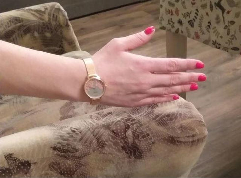 Curren Women's Secret Garden! - Rose Gold Plated! - Adjustable Steel Strap! - Water Resistant! - Box Packaging! - 1 Year Warranty!