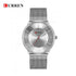 Curren Men's 3D Dial! - Majestic Grey & Silver! - Adjustable Steel Strap! - Water Resistant! - Box Packaging! - 1 Year Warranty!