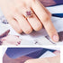 Rose Gold Plated Ring with Dancing Swarovski® Crystal Elements